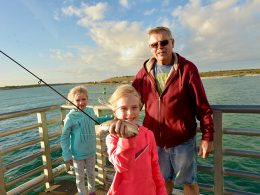Fishing with Grandpa.