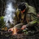starting a fire