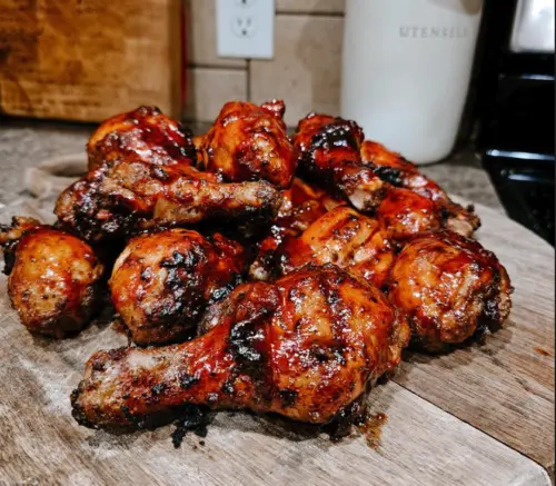 Perfect Pellet Grilled BBQ Chicken Legs