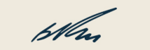 Bill Voss signature