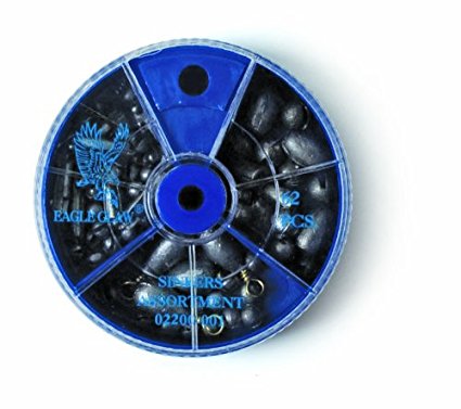 Everest Sinker Assortment - 62pcs - $5.36 at Everest