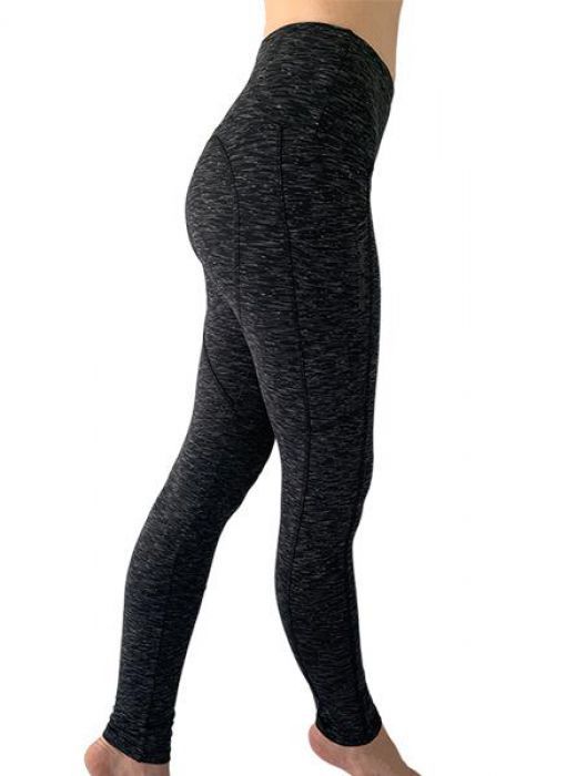Wsi TRI HEATHER BLACK LEGGING WITH POCKETS, L - $98.00 at Everest