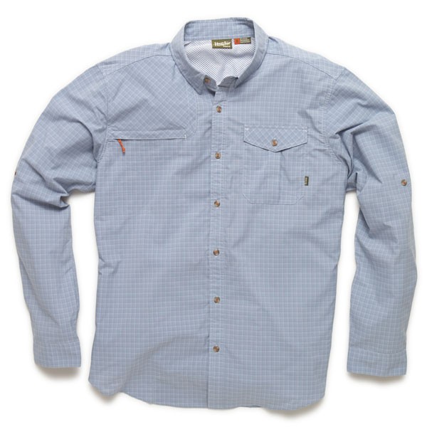 Everest Howler Mata Shirt Plaid Ap Blue-L - $91.38 at Everest