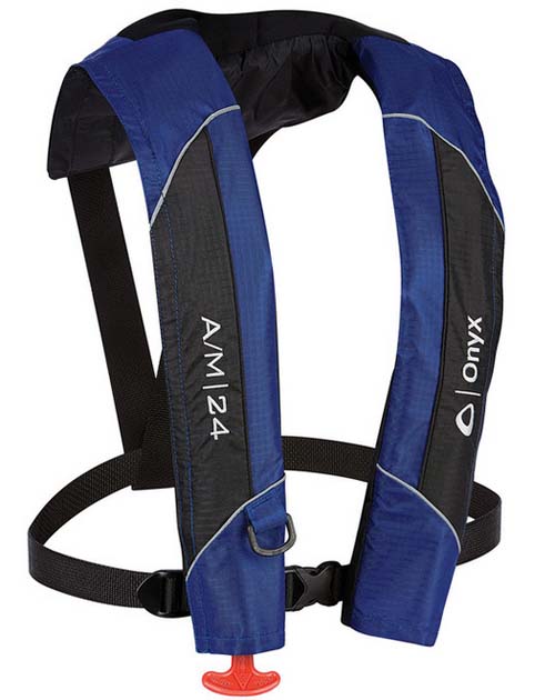 Everest A/M-24 AUTOMATIC/MANUAL INFLATABLE PFD LIFE JACKET - $182.74 at Everest