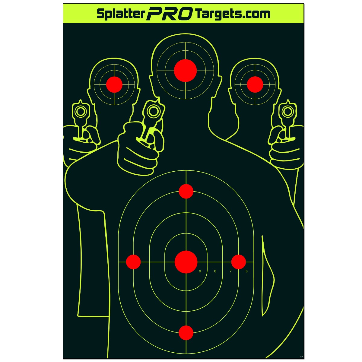 Everest 12X18 Multi Silhouette Target by Splatter Pro Targets - $11.99 at Everest