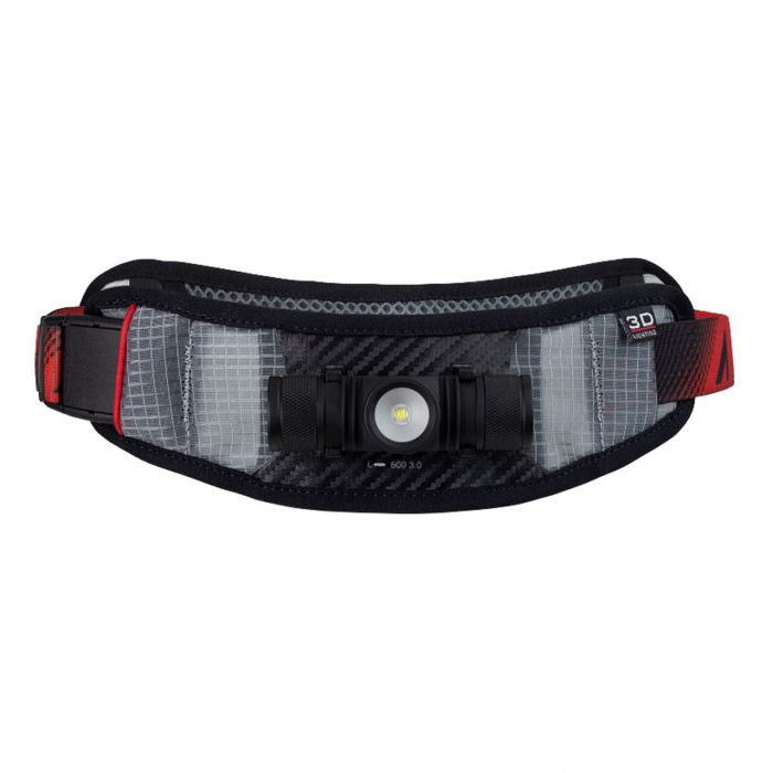 ULTRASPIRE Lumen 600 3.0 Black/Red Waist Light