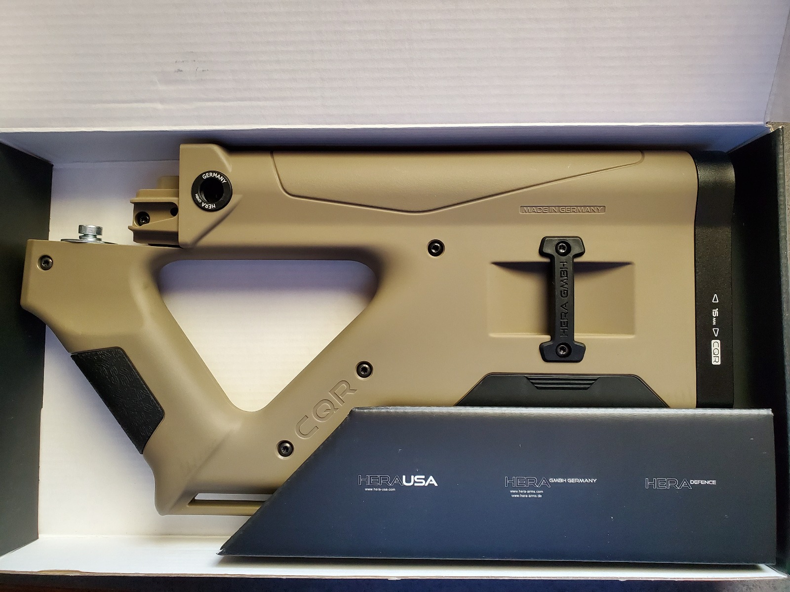 Everest Hera USA, CQR47 Stock, Fits AK Rifles, Tan - $89.99 at Everest
