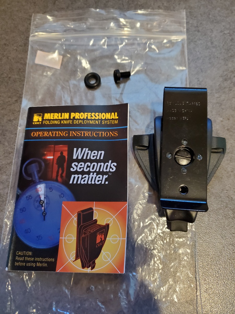 Everest CRKT Merlin Folding Knife Deployment System - $5.00 at Everest