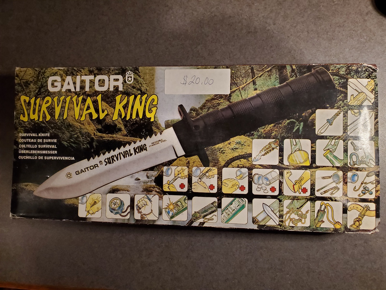 Everest Gaitor Survival King Survival Knife Kit - $20.00 at Everest