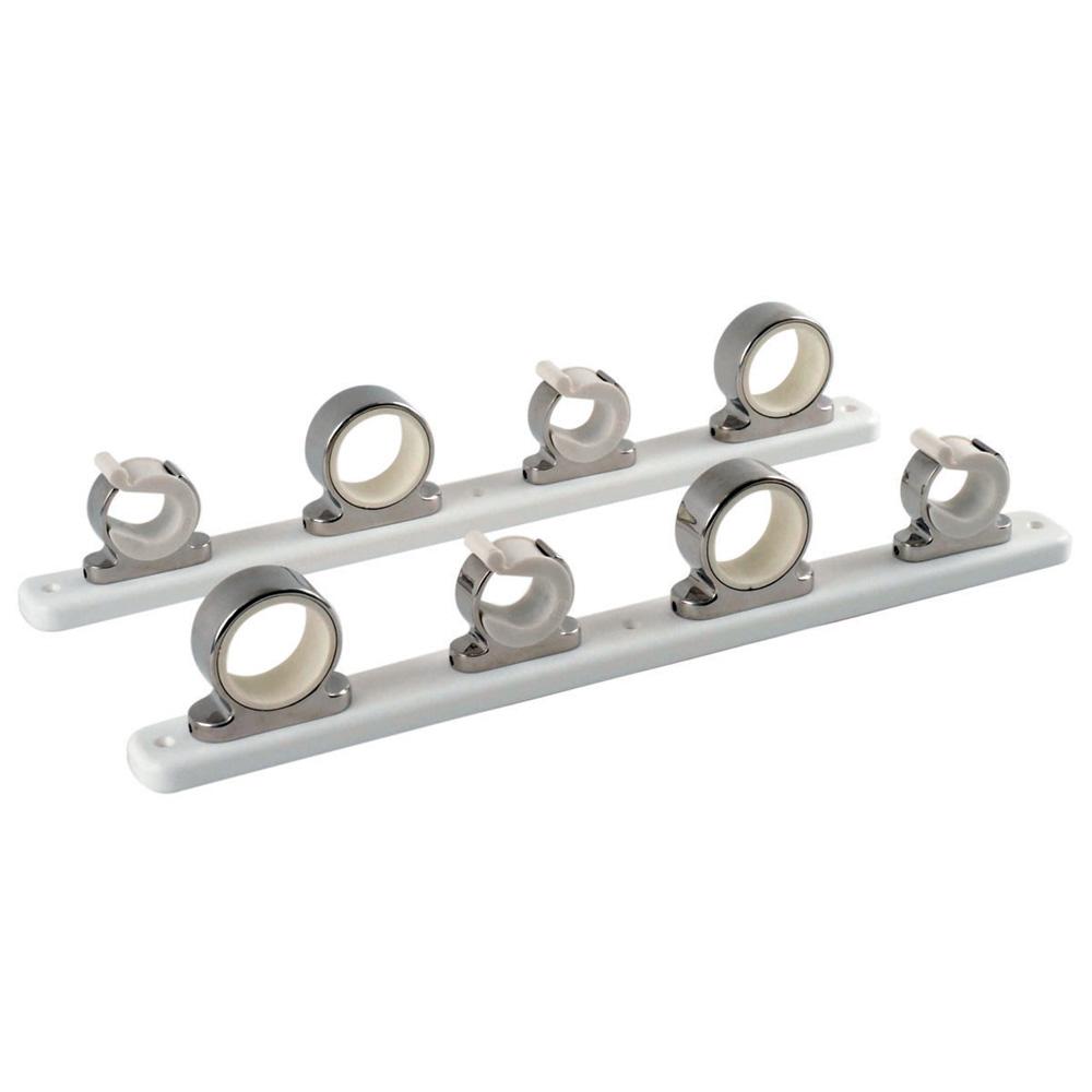 Everest TACO 4-Rod Hanger w/Poly Rack - Polished Stainless Steel - $298.84 at Everest