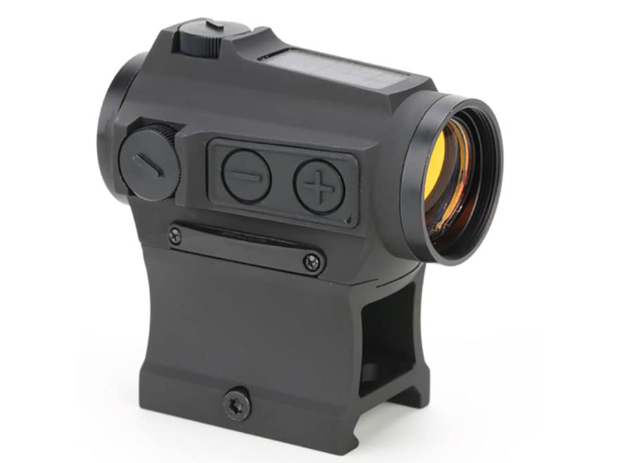 Holosun HS503CU Paralow Red Dot Sight 1x 20mm 65 MOA Circle with 2 MOA Dot Picatinny- Style Low and Lower 1/3 Co-Witness Mounts Matte