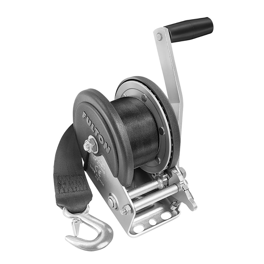 Everest Fulton 1500lb Single Speed Winch w/20 Strap  Cover - $95.26 at Everest