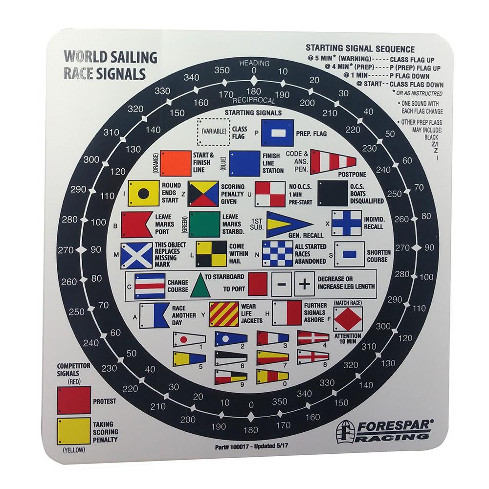 Everest Forespar Nash 207 Racing Signal Flag Label - $13.23 at Everest