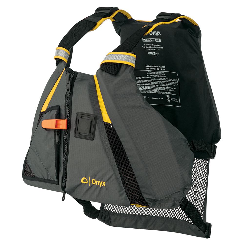 Everest Onyx MoveVent Dynamic Paddle Sports Vest - Yellow/Grey - XL/XXL - $53.49 at Everest