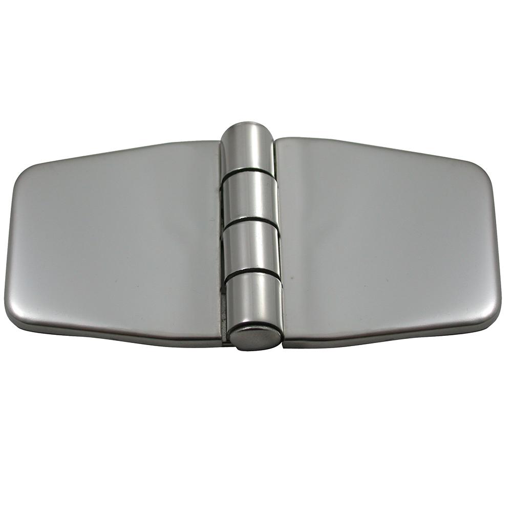 Southco Stamped Covered Hinge - 316 Stainless Steel - 1.4 x 3