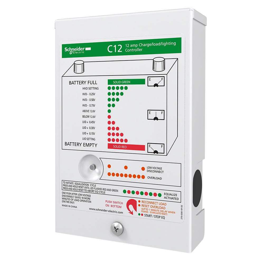 Everest Xantrex C-Series Solar Charge Controller - 12 Amps - $112.35 at Everest