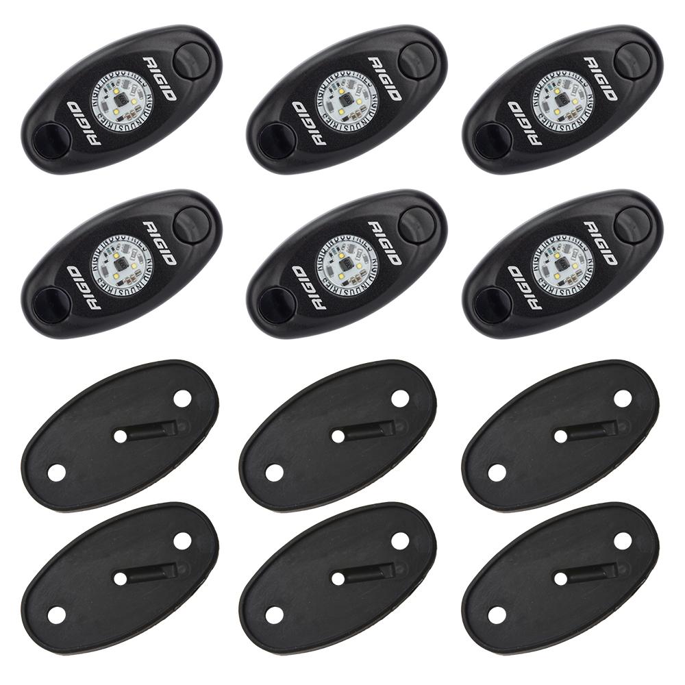 Everest RIGID Industries A-Series 6 Boat Deck Light Kit - Red - $449.39 at Everest
