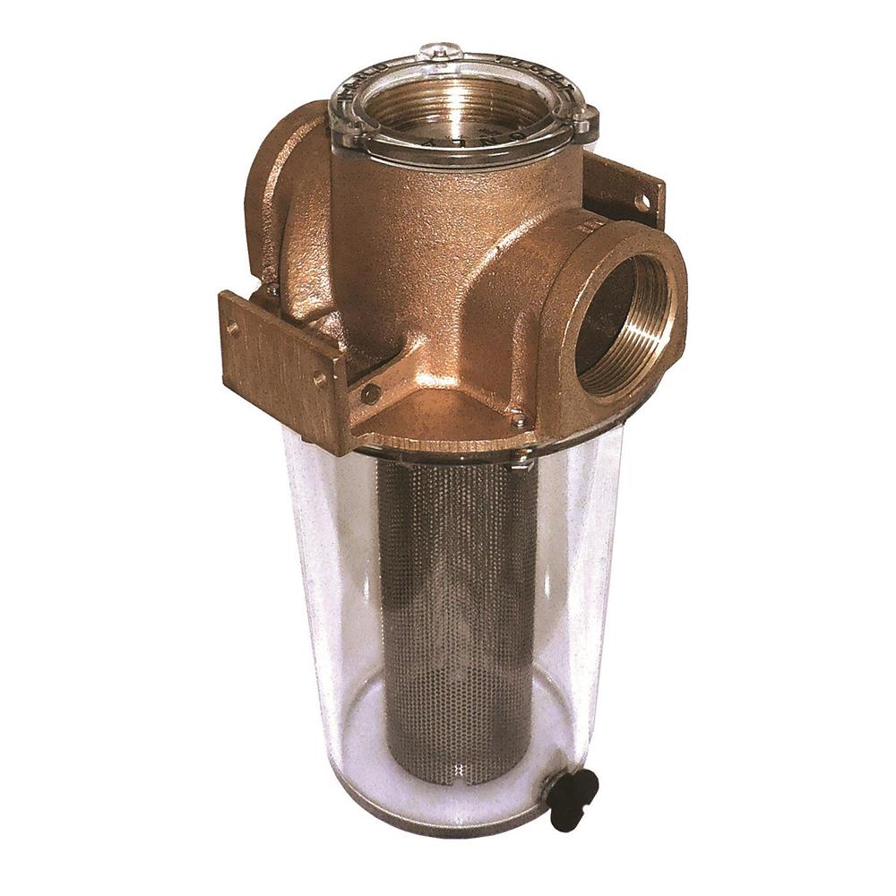 Everest GROCO ARG-750 Series 3/4 Raw Water Strainer w/Stainless Steel Basket - $217.21 at Everest