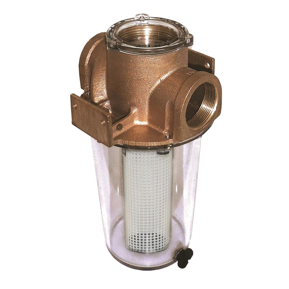 Everest GROCO ARG-1250 Series 1-1/4 Raw Water Strainer w/Non-Metallic Plastic Basket - $338.12 at Everest