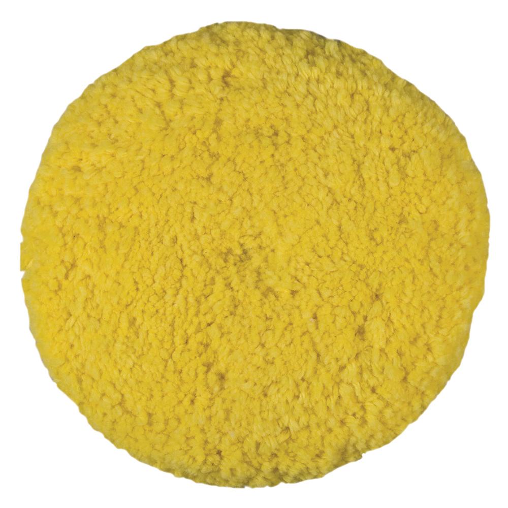 Everest Presta Rotary Blended Wool Buffing Pad - Yellow Medium Cut - *Case of 12* - $199.66 at Everest