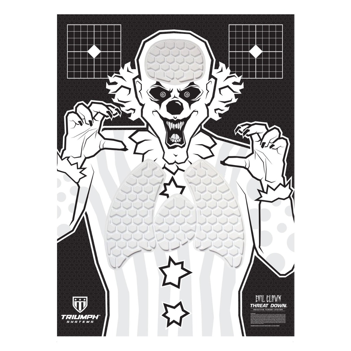 Triumph Systems Threat Down Clown Target