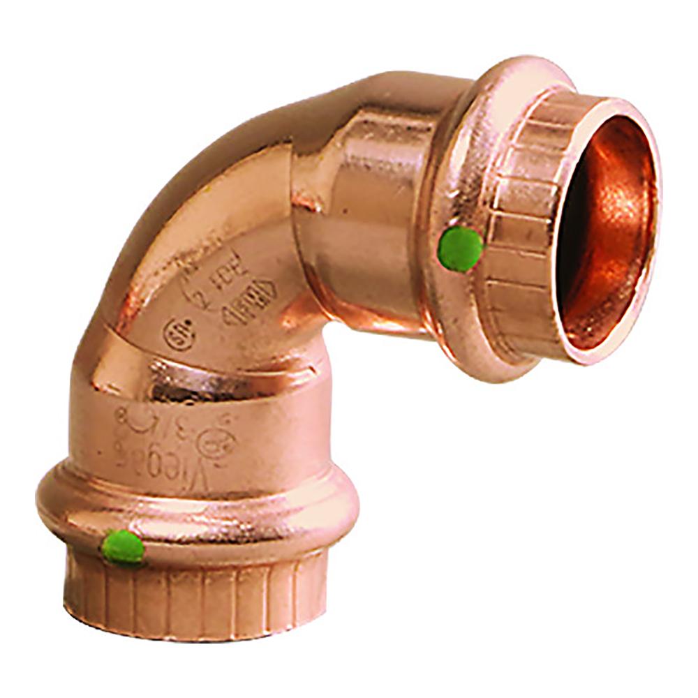 Viego ProPress 3/4 - 90 Copper Elbow - Double Press Connection - Smart Connect Technology