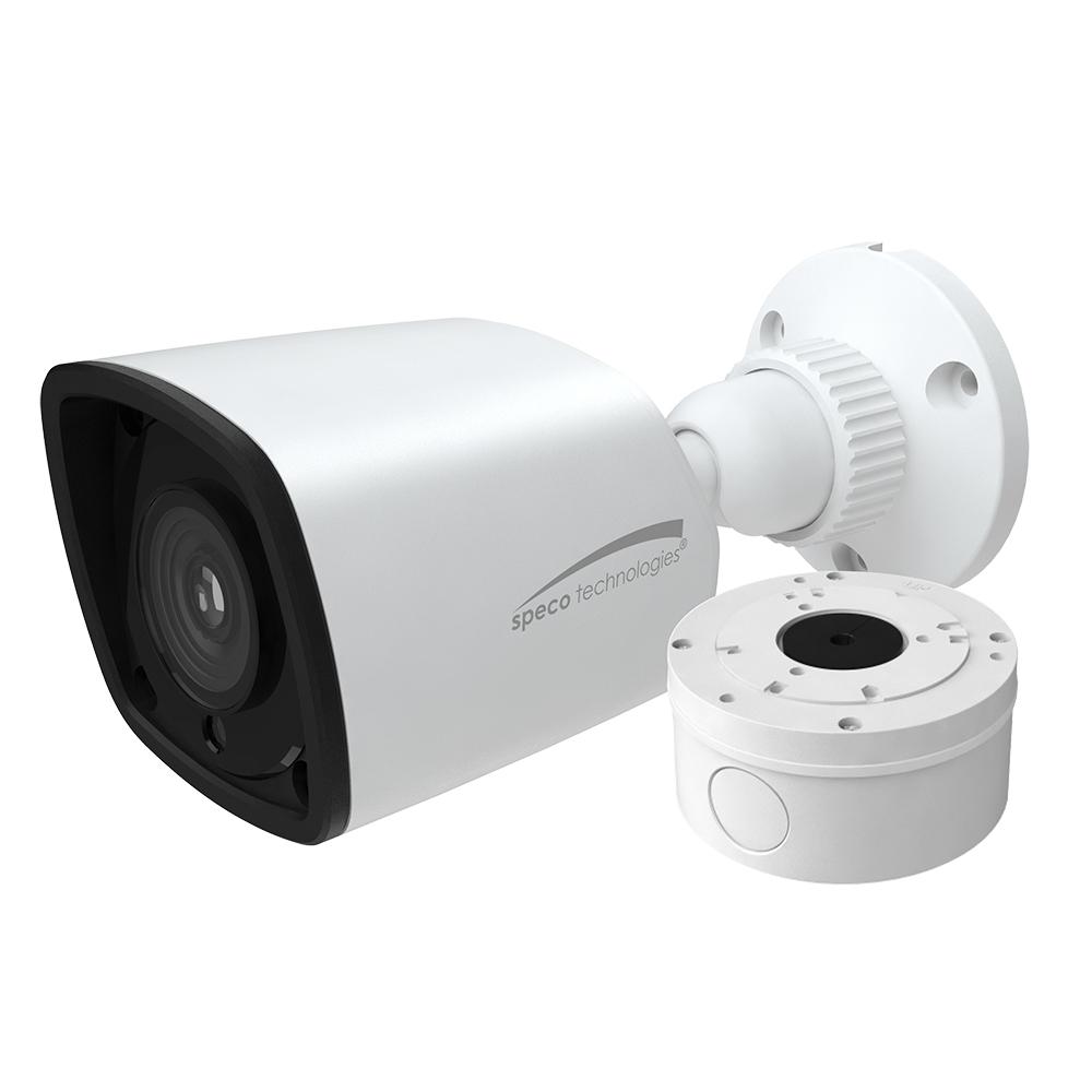 Speco 2MP HD-TVI Bullet Camera 2.8mm Lens - White Housing w/Included Junction Box