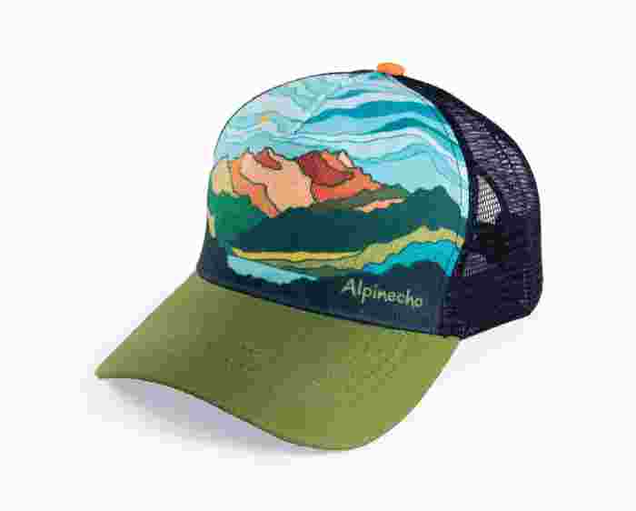 Alpinecho Alpinecho Mountain Layers Trucker Hat - $30.00 at Everest