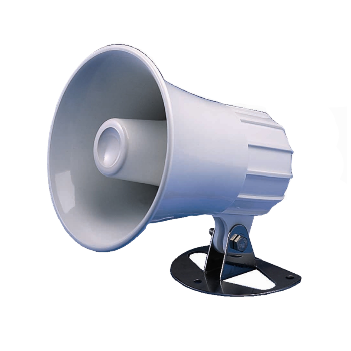 Standard Horizon 4.5 Round Hailer/PA Horn - White