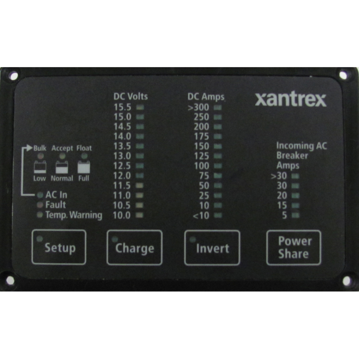 Xantrex Xantrex Heart FDM-12-25 Remote Panel, Battery Status & Freedom Inverter/Charger Remote Control - $200.68 at Everest
