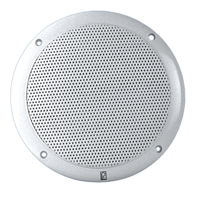 Poly-Planar Poly-Planar MA-4055 5 80 Watt Speakers - White - $92.95 at Everest
