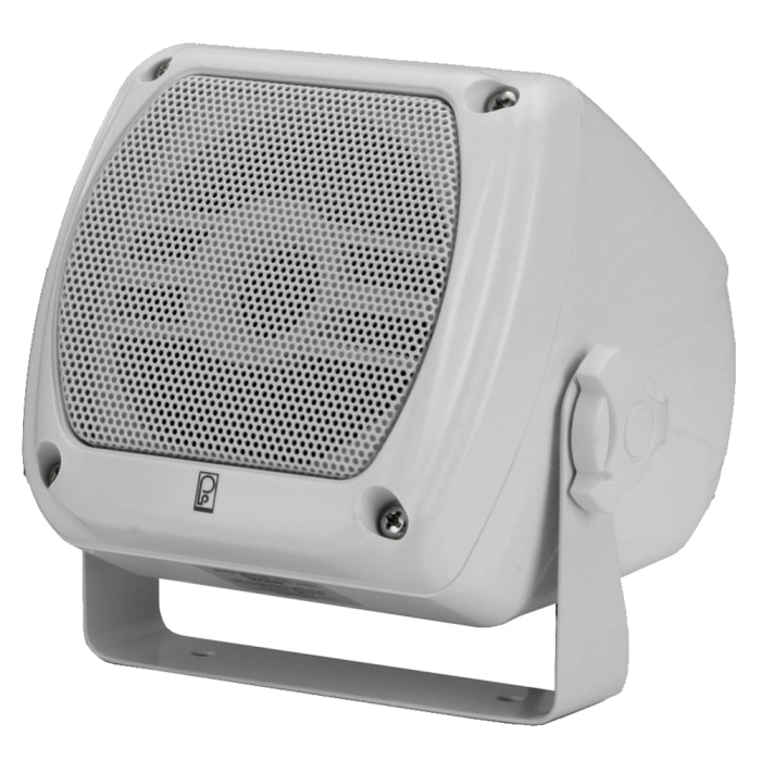 Poly-Planar Poly-Planar MA-840 80 Watt Subcompact Box Speaker - White - $92.95 at Everest