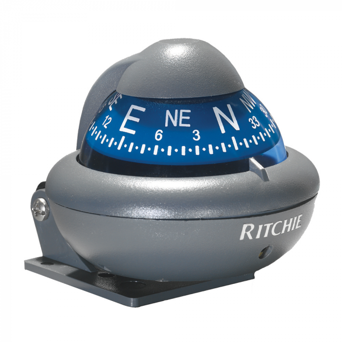 Ritchie Ritchie X-10-A RitchieSport Automotive Compass - Bracket Mount - Gray - $47.44 at Everest