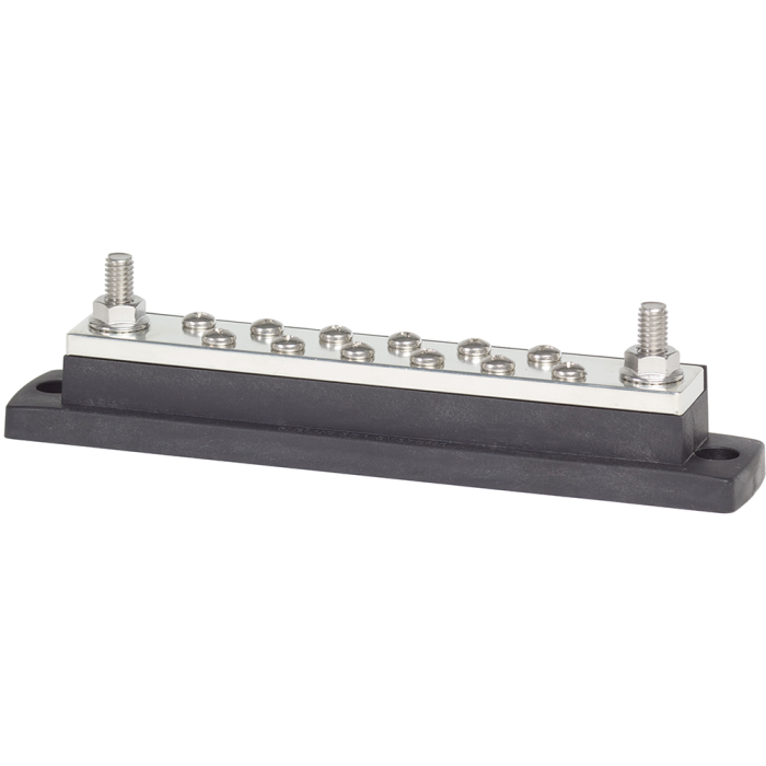Blue Sea Systems Blue Sea 2105 MaxiBus 250AMP Common BusBars 12 x #10 Terminal Screws - $99.29 at Everest