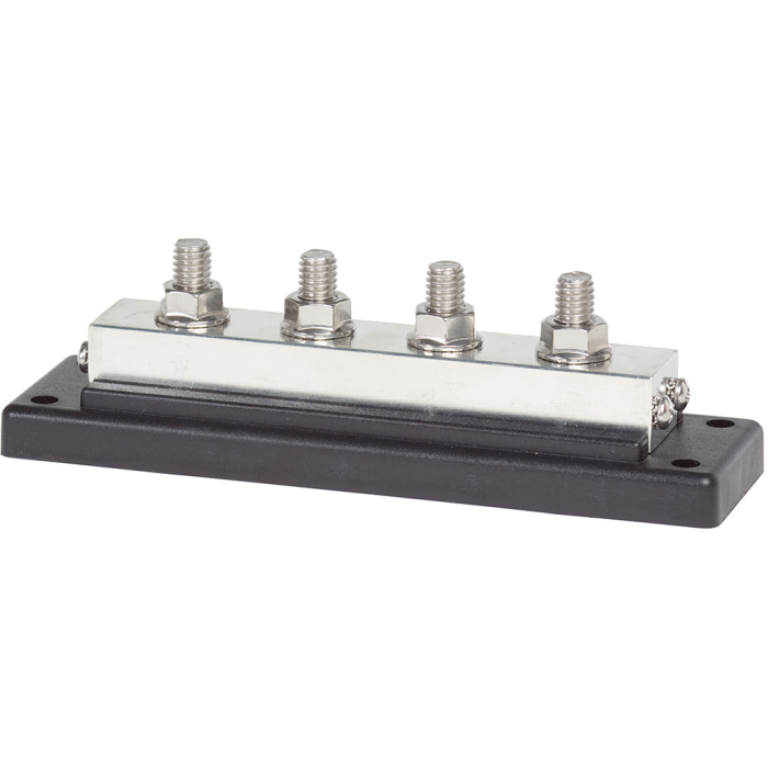 Blue Sea Systems Blue Sea 2104 PowerBar 600AMP Cable Connector 4 x 3/8 16 Stud Terminal - $145.40 at Everest