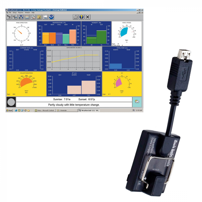 Davis WeatherLink f/Vantage Pro2(TM) & Vantage VueA(R)
