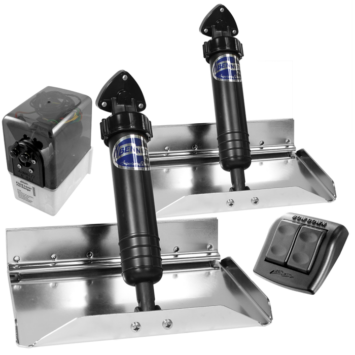 Bennett Marine Bennett Trim Tab 12 x 9 Sport Tab System - $1060.85 at Everest