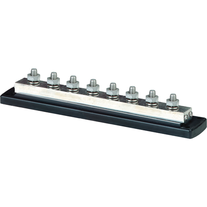 Blue Sea Systems Blue Sea 2107 PowerBar 600AMP Cable Connector - 8 x 3/8 16 Stud Terminal - $217.52 at Everest