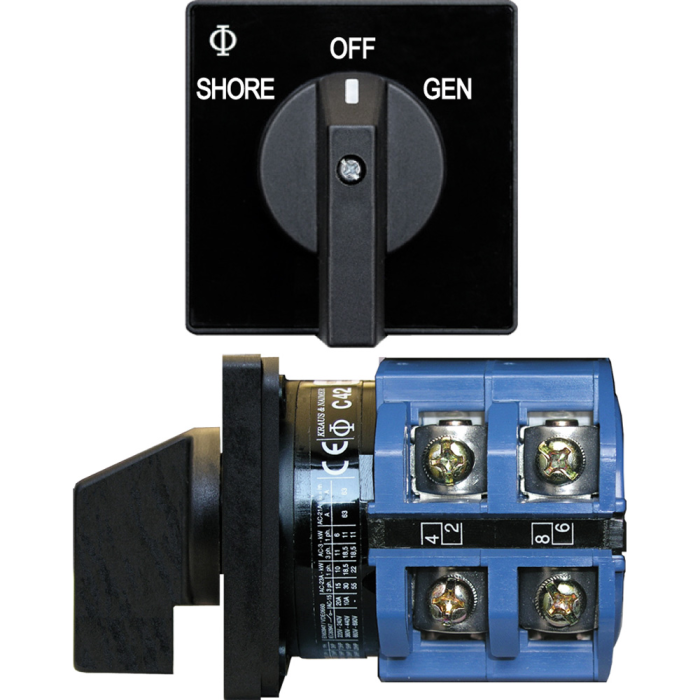 Blue Sea Systems Blue Sea 9011 Switch, AV 120VAC 65A OFF +2 Positions - $335.43 at Everest