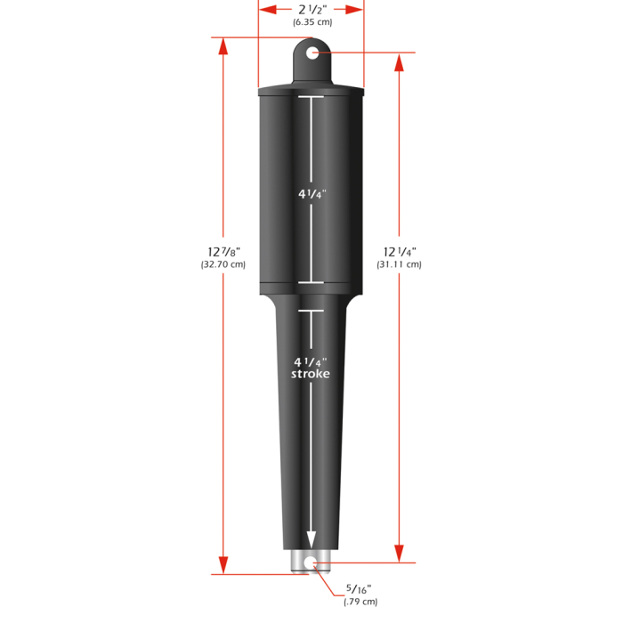 Lenco Marine Lenco 102XD Extreme Duty Actuator - 24V - 4-1/4 Stroke - 5/16 Hardware - $493.95 at Everest