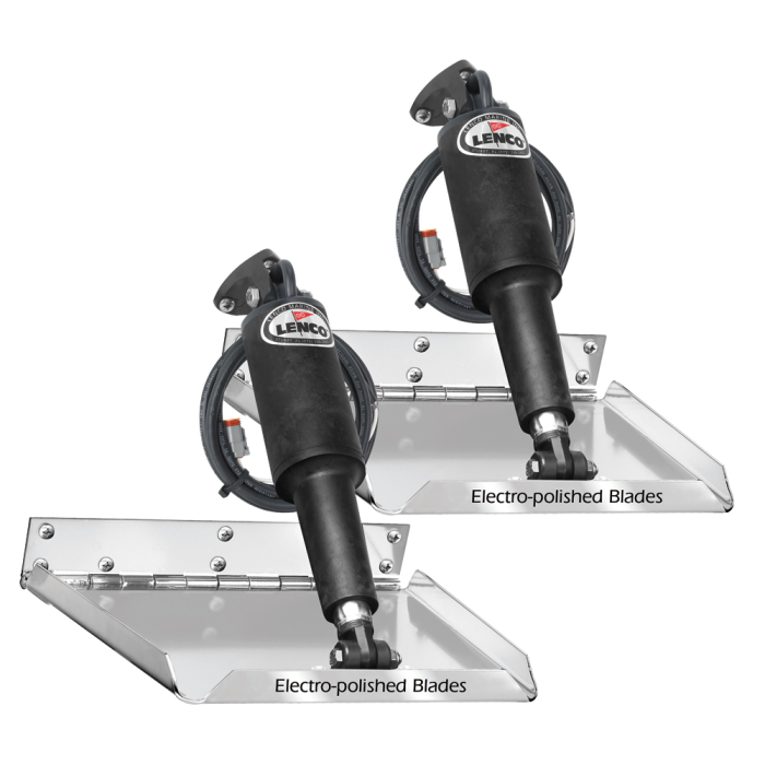 Lenco Marine Lenco 9 x 12 Standard Performance Trim Tab Kit w/o        Switch Kit 12V - $1022.30 at Everest