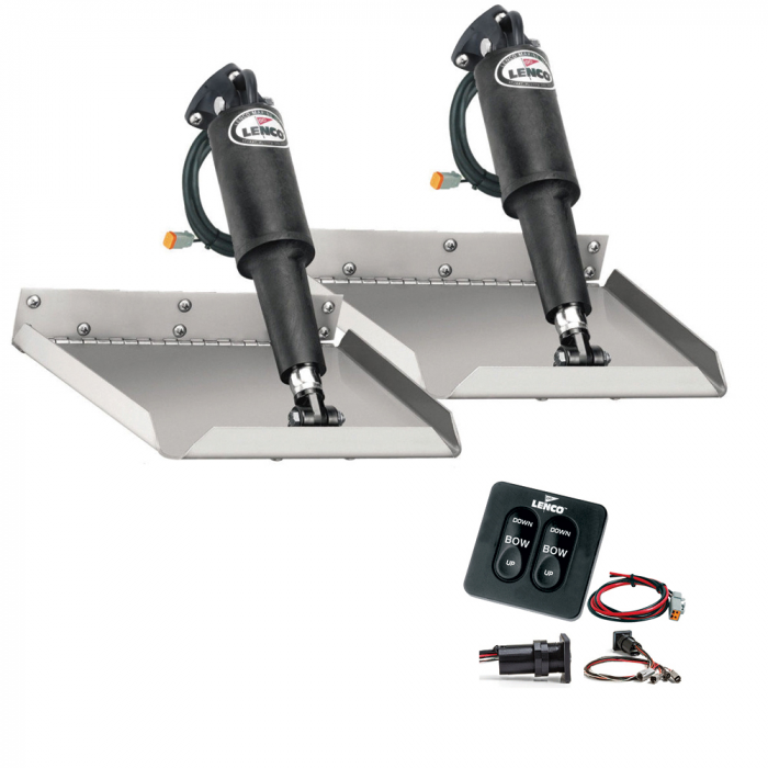Lenco Marine Lenco 12 x 18 Edgemount Kit w/Standard Tactile Switch Kit 12V - $1275.02 at Everest
