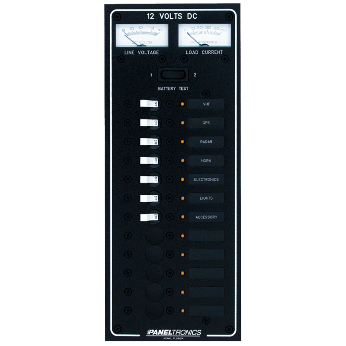 Paneltronics Paneltronics Standard DC 12 Position Breaker Panel w/LEDs - $470.64 at Everest