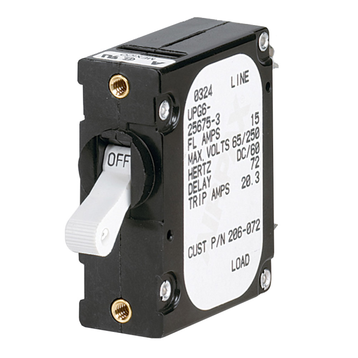 Paneltronics Paneltronics 'A' Frame Magnetic Circuit Breaker - 5 Amps - Single Pole - $15.99 at Everest