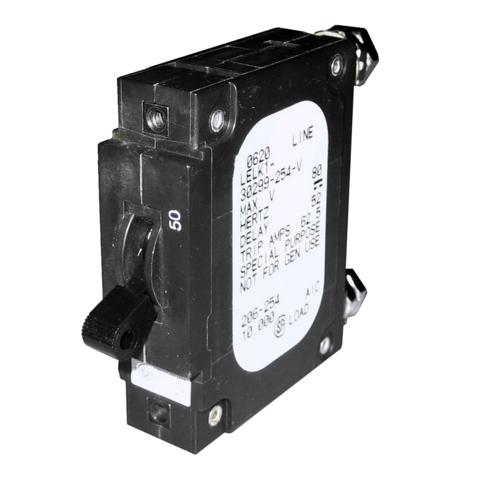 Paneltronics Paneltronics 'C' Frame Magnetic Circuit Breaker - CE - 50 Amp - Single Pole - $35.00 at Everest