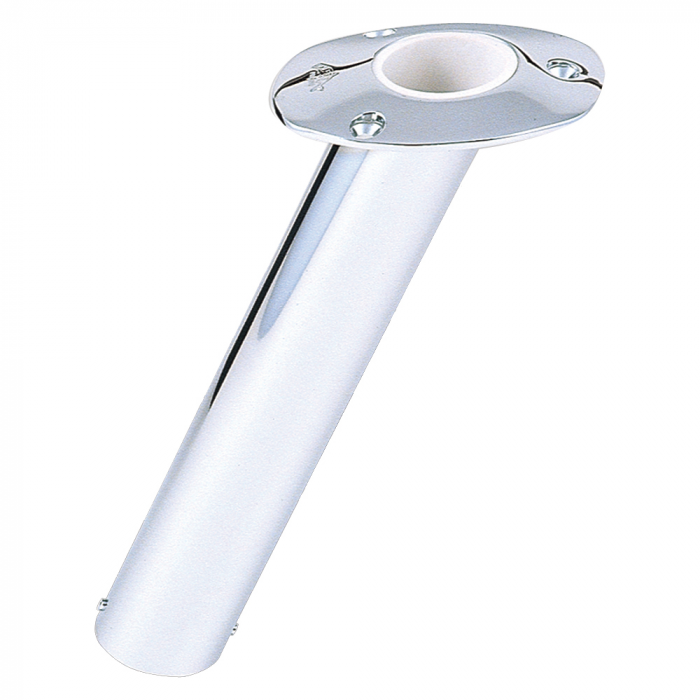 Lees Tackle Lee's 30deg Stainless Steel Flush Mount Rod Holder - 2 O.D. - $111.50 at Everest