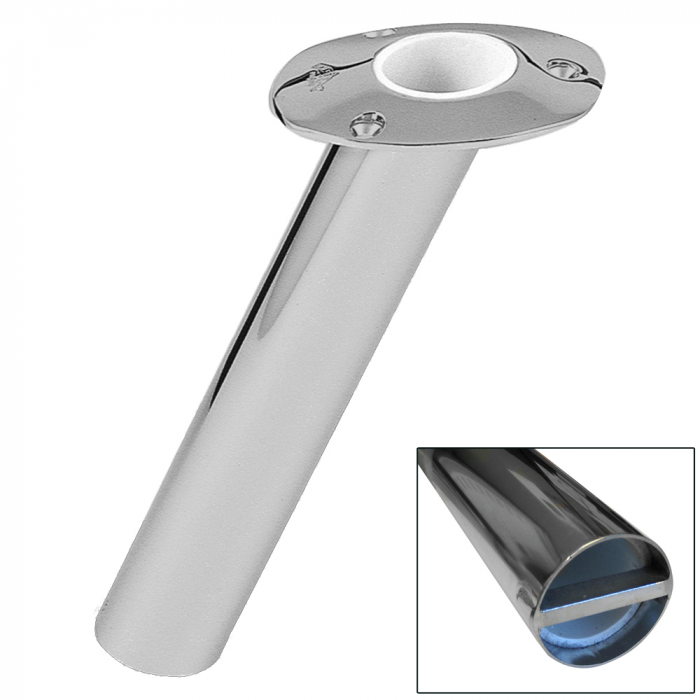 Lees Tackle Lee's 30deg Stainless Steel Bar Pin Rod Holder - 2 O.D. - $124.00 at Everest