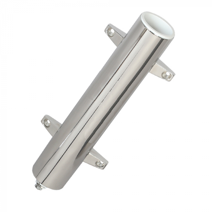 Lees Tackle Lee's Stainless Steel Heavy Duty Bulkhead Mount w/ Swivel Base - Extra Long 2.25 OD X 14.5 Tube - $250.00 at Everest