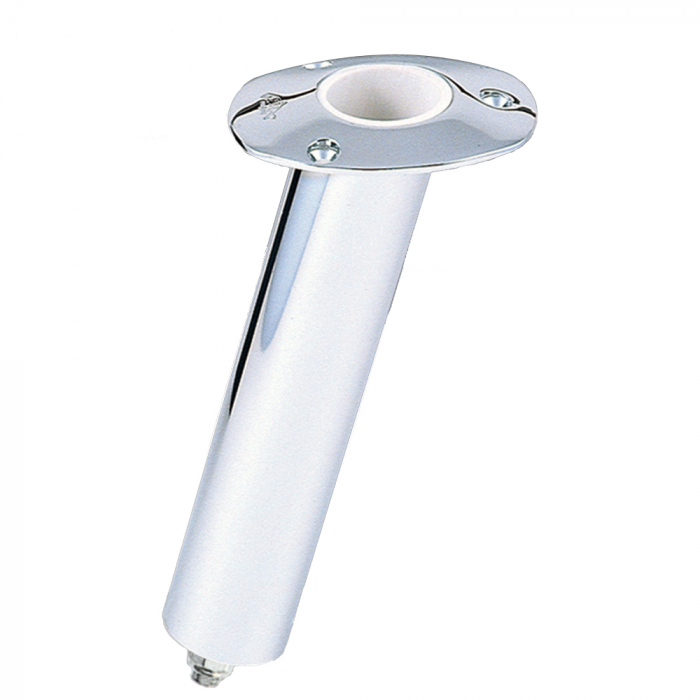Lees Tackle Lee's 15deg Stainless Steel Swivel Base Flush Mount Rod Holder 2.25 OD X 10.5 Tube - $206.50 at Everest