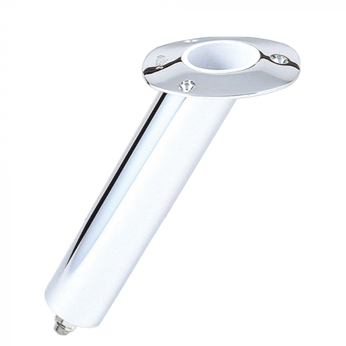 Lees Tackle Lee's 30deg Stainless Steel Swivel Base Flush Mount Rod Holder - Medium - 2 OD X 6.5 Tube f/Small Bent Butts - $165.00 at Everest